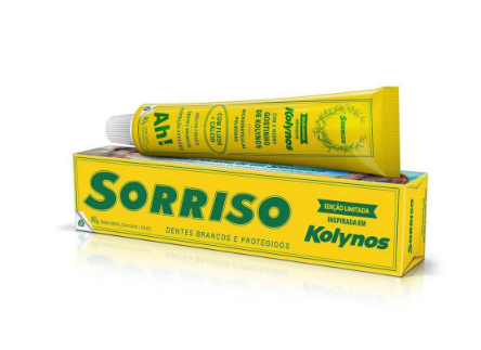 CREME DENTAL SORRISO DENTES BRANCOS KOLYNOS 90G