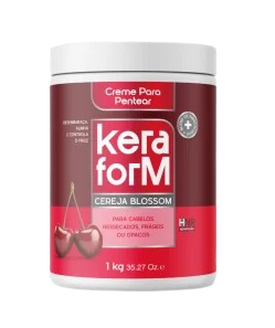CREME PARA PENTEAR KERAFORM CEREJA BLOSSOM 1KG