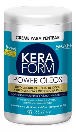 CREME PARA PENTEAR KERAFORM POWER OLEOS 1KG