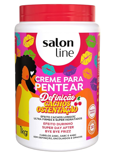 CREME PENTEAR SALON LINE DEFINICAO CACHOS OSTENTACAO 1KG