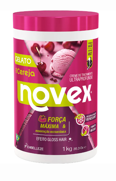 CREME TRATAMENTO NOVEX CEREJA 1KG