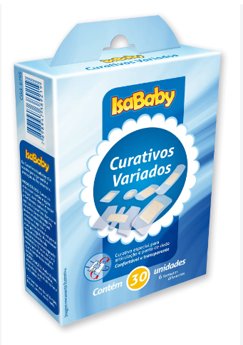CURATIVO ISABABY TAMANHOS E MODELOS VARIADOS 30 UN