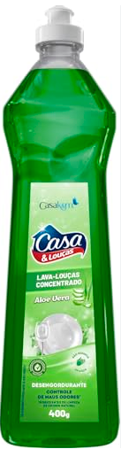 DETERGENTE CASA K&M ALOE VERA 400G