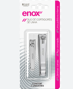 DUO DE CORTADORES DE UNHA ENOX 2UN