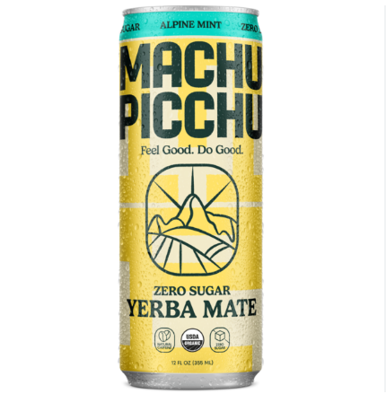 ENERGETICO MACHU PICCHU ALPINE MINT ZERO ACUCAR 350ML
