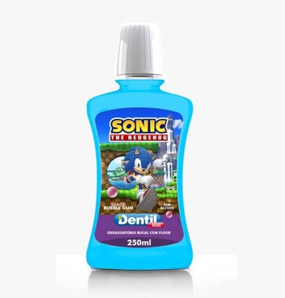 ENXAGUANTE BUCAL DENTIL KIDS ZERO ALCOOL SONIC 250ML
