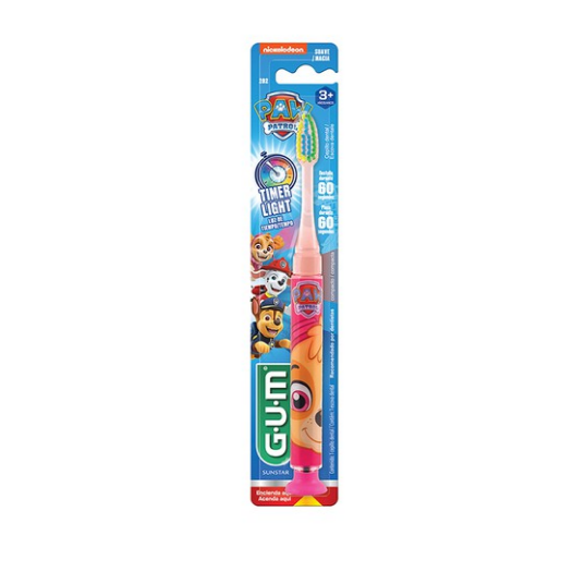 ESCOVA DENTAL GUM INFANTIL PATRULHA CANINA LIGHT SUAVE/MACIA