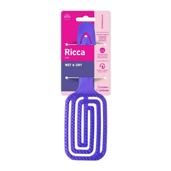 ESCOVA  RICCA FLEX WET E DRY ROXA