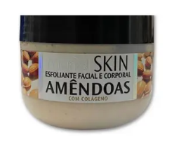 ESFOLIANTE MURIEL FACIAL E CORPORAL AMENDOAS COM COLAGENO 250G