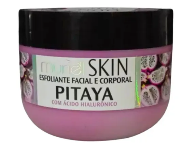 ESFOLIANTE MURIEL FACIAL E CORPORAL PITAYA COM ACIDO HIALURONICO  250G