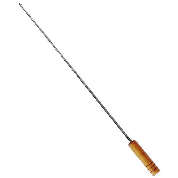 ESPETO PARA CHURRASCO ELIZA INOX SIMPLES 70CM