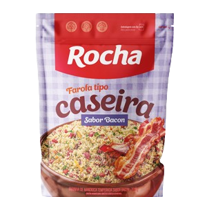 FAROFA DE MANDIOCA CASEIRA ROCHA BACON 250GR