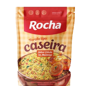 FAROFA DE MANDIOCA CASEIRA ROCHA CEBOLA NA MANTEIGA 250GR
