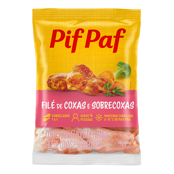 FILE DE COXAS E SOBRECOXAS PIF PAF PACOTE 1KG