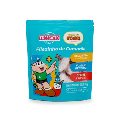 FILEZINHO DE CAMARAO FRESCATTO TURMA DA MONICA 200G