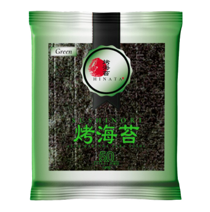 FOLHAS ALGAS MARINHAS HINATA GREEN 140GR