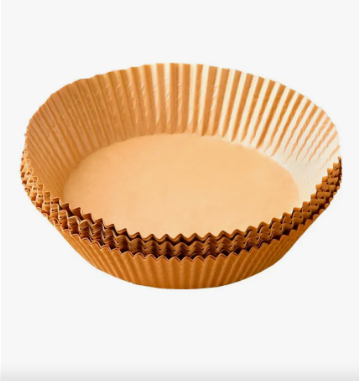 FORMA DE PAPEL REDONDA PARA FRITADEIRA ELETRICA  COM 50 UND 16CM