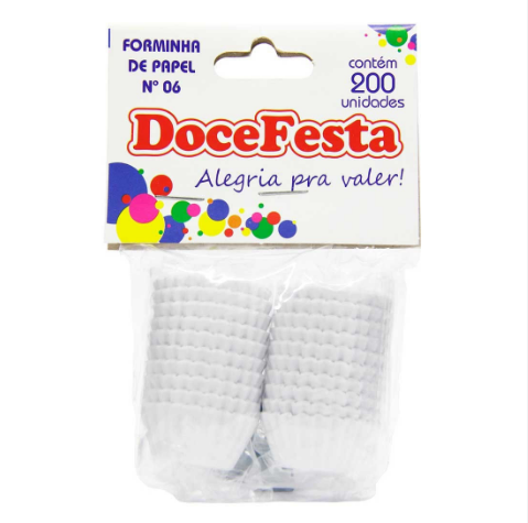 FORMINHA LIDER FESTA COLOR N.6 BRANCA 200UN