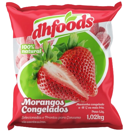FRUTA CONGELADA DH FOODS MORANGO 1,02 KG