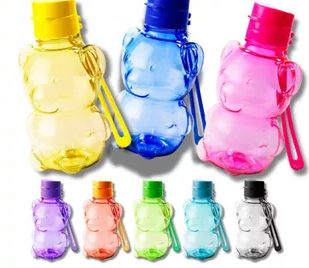 GARRAFA SQUEEZE CATUAI URSINHO COLORS 400ML
