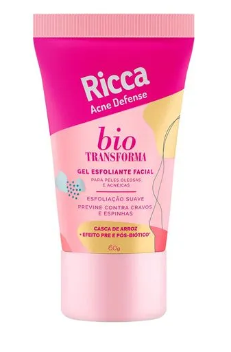 GEL ESFOLIANTE FACIAL RICCA 60G