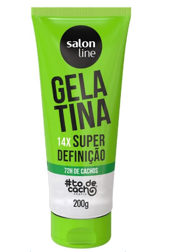 GELATINA SALON LINE TO DE CACHO SUPER DEFINICAO  200GR