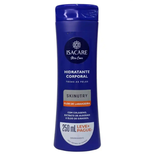 HIDRATANTE CORPORAL ISACARE FLOR DE LARANJEIRA 250ML