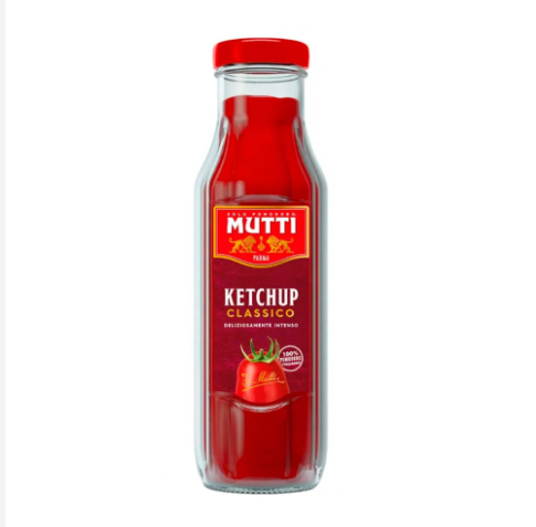 KETCHUP MUTTI CLASSICO VIDRO 300G