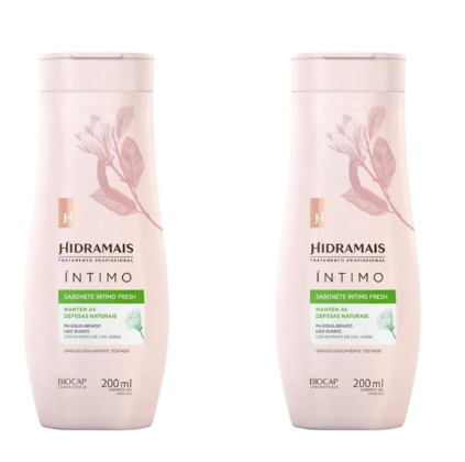 KIT SABONETE INTIMO HIDRAMAIS COM 2 UNIDADES 200ML CADA