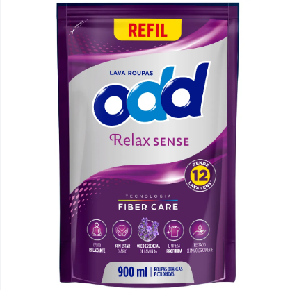 LAVA ROUPA LIQUIDO ODD RELAX SENSE 900ML