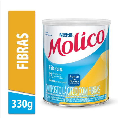 LEITE EM PO MOLICO COSPOSTO LACTEO COM FIBRAS 330G