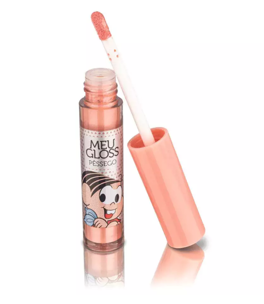 LIP GLOSS TURMA DA MONICA PESSEGO