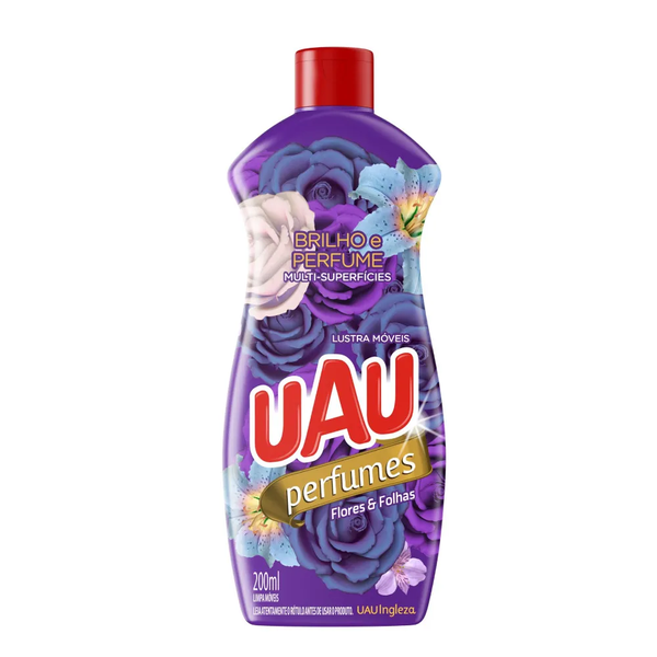 LUSTRA MOVEIS UAU PERFUMES FLORES E FOLHAS 200ML
