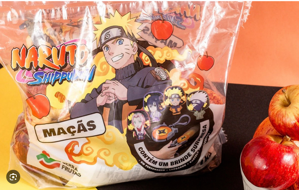 MACA FUGI NARUTO PACOTE 850G