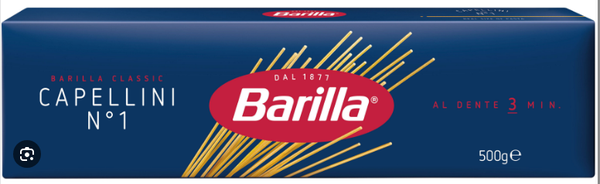 MACARRAO BARILLA CAPELLINNE 500G N.1