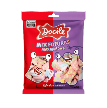MARSHMALLOW DOCILE MIX FOFURAS 135G
