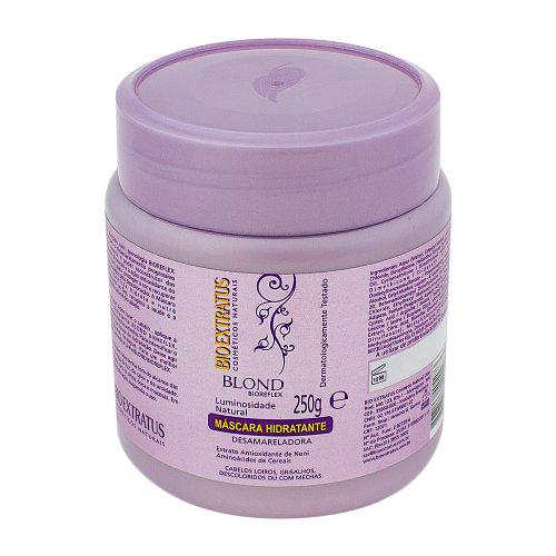 MASCARA BIO EXTRATUS BLOND DESAMARELADOR 250G