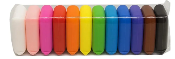 MASSINHA DE EVA PULA E MOLDA STICK E PUSH 100G