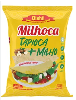 MILHOCA OISHII TAPIOCA + MILHO 500G