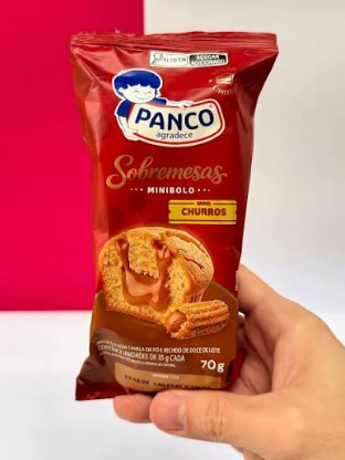 MINI BOLO PANCO SOBREMESAS CHURROS 70G