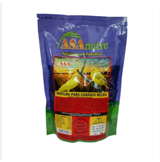 MISTURA ASANUTRE PARA CANARIO BELGA 400GR