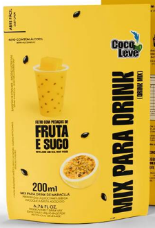 MIX PARA DRINK COCO LEVE MARACUJA 200GR