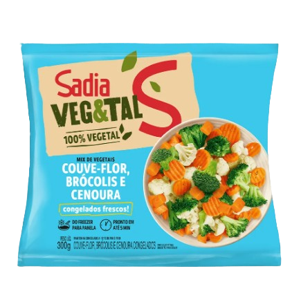 MIX VEGETAIS CONGELADO SADIA VEG E TAL 300G