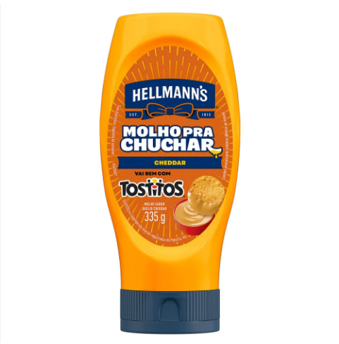 MOLHO PARA CHUCHAR HELLMANNS CHEDDAR 335 G