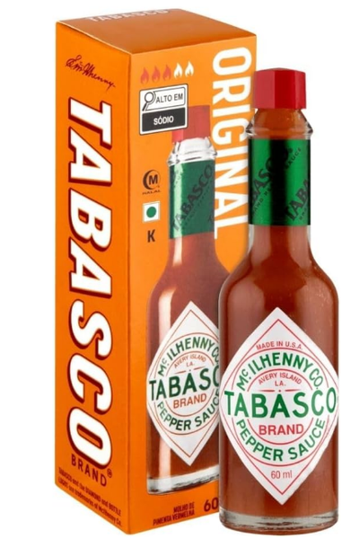 MOLHO TABASCO PIMENTA VERMELHA PEPPER SAUCE 60ML