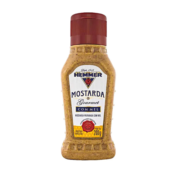 MOSTARDA HEMMER GOURMET COM MEL 200GR