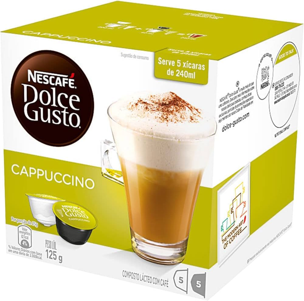NESCAFE DOLCE GUSTO 10 CAPSULAS CAPPUCCINO 100G