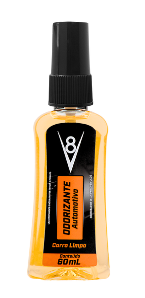 ODORIZANTE AUTOMOTIVO V8 CARRO LIMPO 60ML