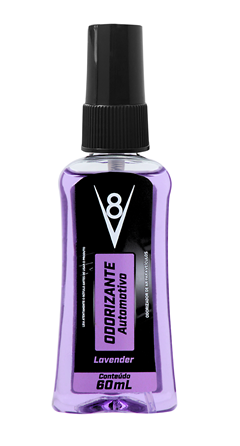ODORIZANTE AUTOMOTIVO V8 LAVENDER 60ML