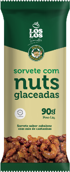 PALETA LOS LOS NUTS GLACEADAS 90G